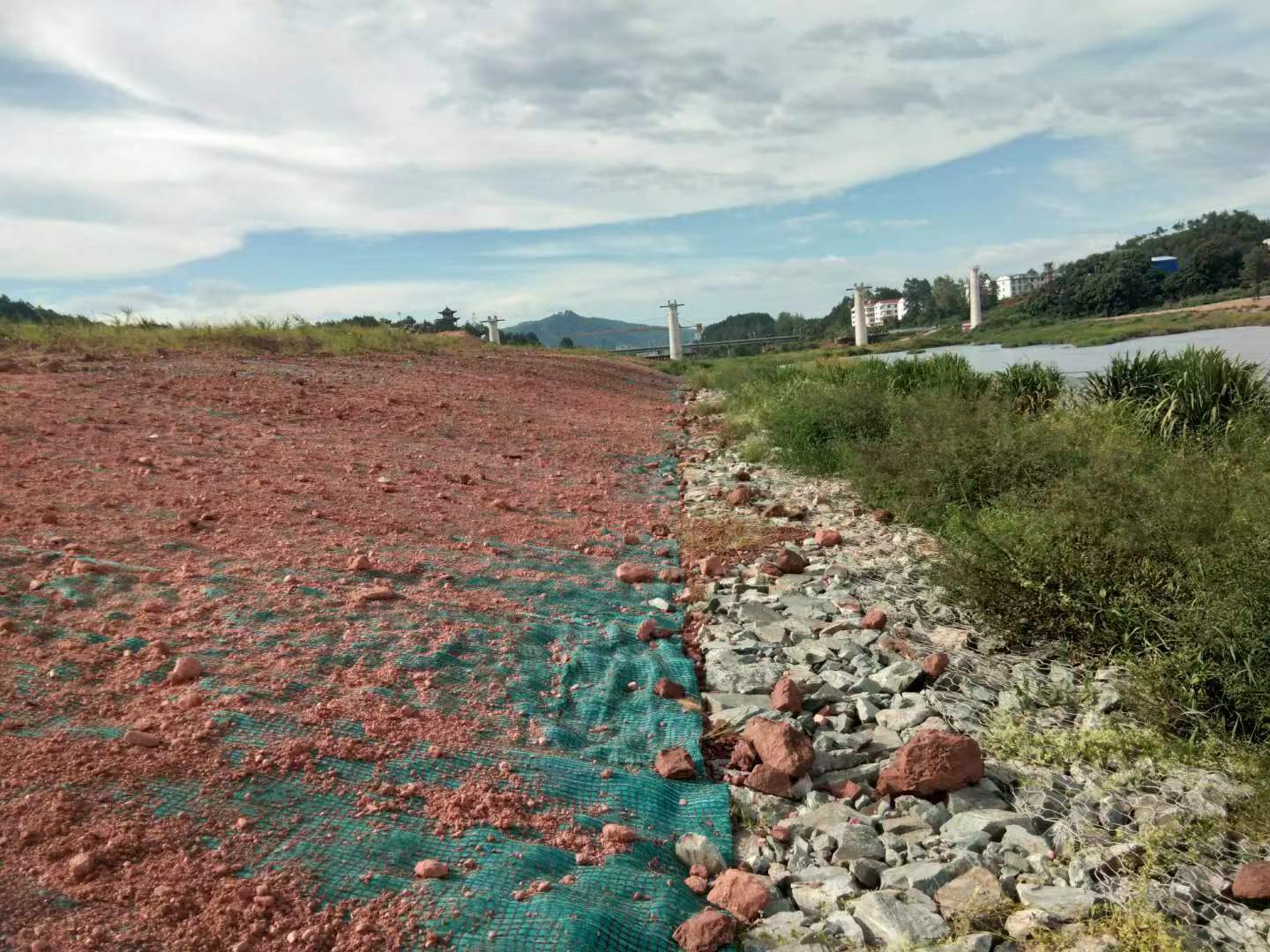 抗沖植物纖維毯